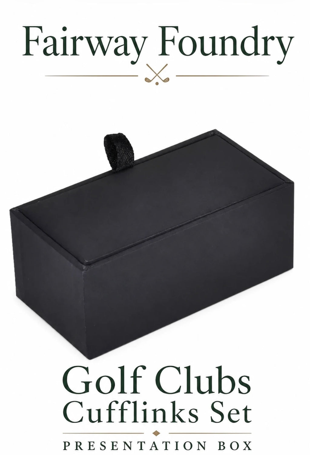 Golf Club Cufflinks