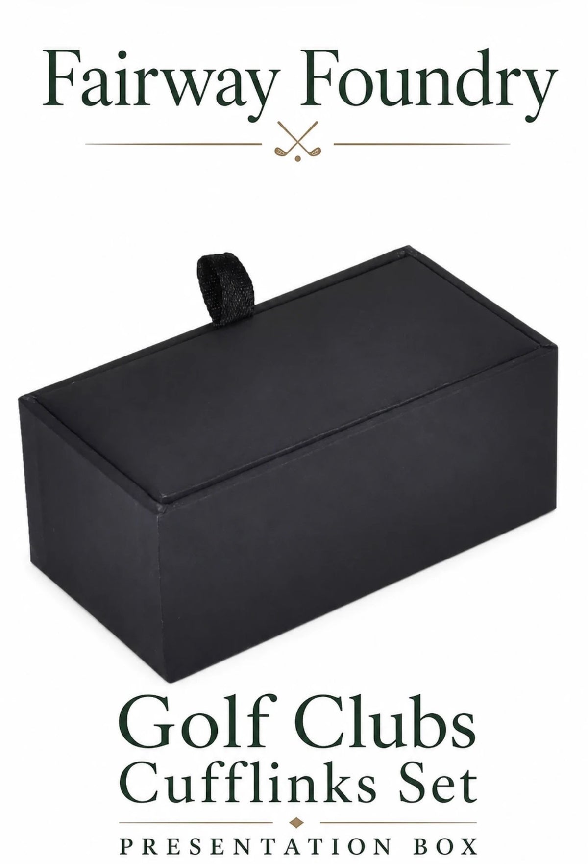 Golf Club Cufflinks