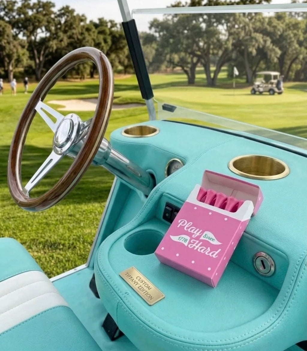 Fairway Foundry Play Hard Pink Golf Tees 10 Pack