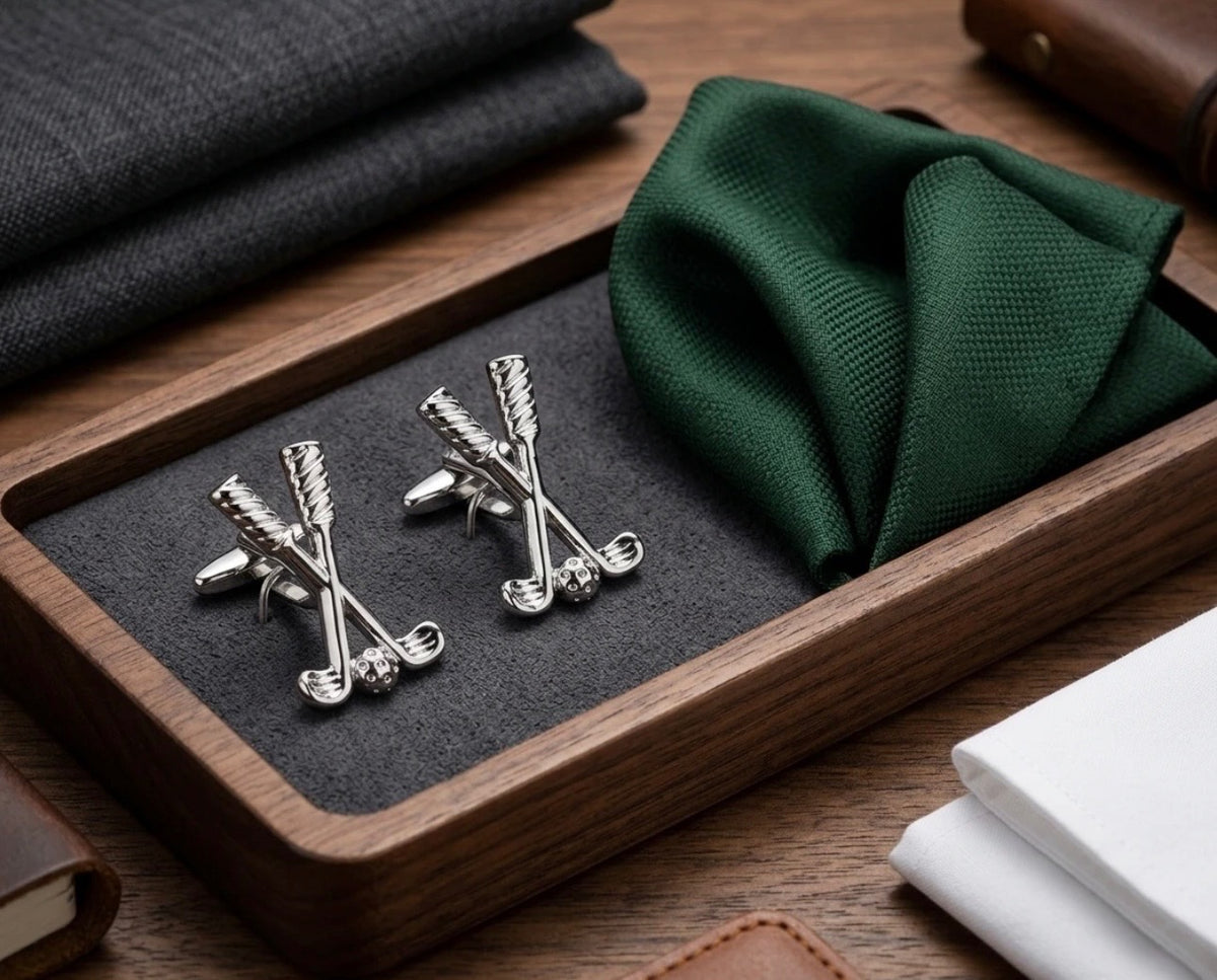Golf Club Cufflinks