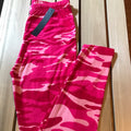 Leggings Pink Camouflage Buttery Soft One Size