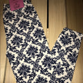 Leggings Crowns of Blue One Size Buttery Soft New