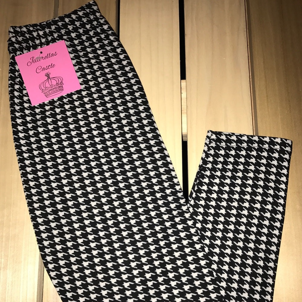 Leggings Grand Houndstooth One Size Fits 0-14 New