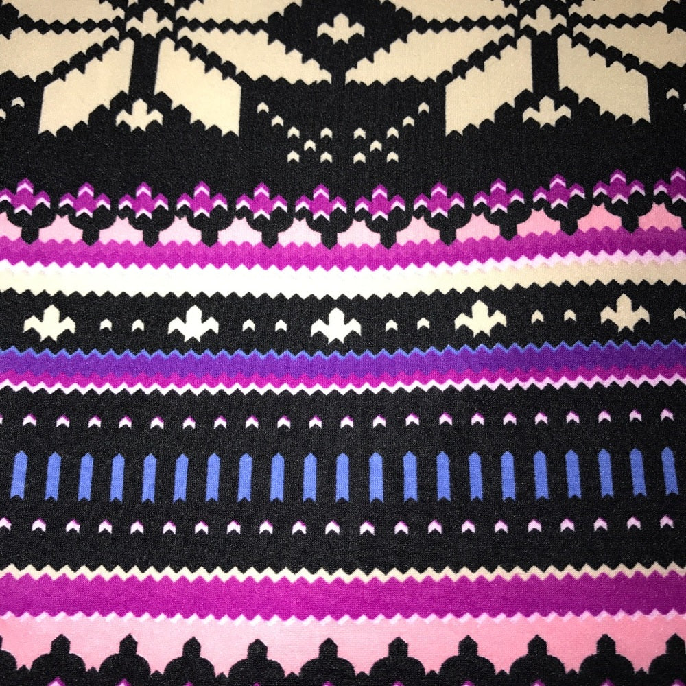 Leggings Daisy Fair Isles One Size Fits 0-14 New