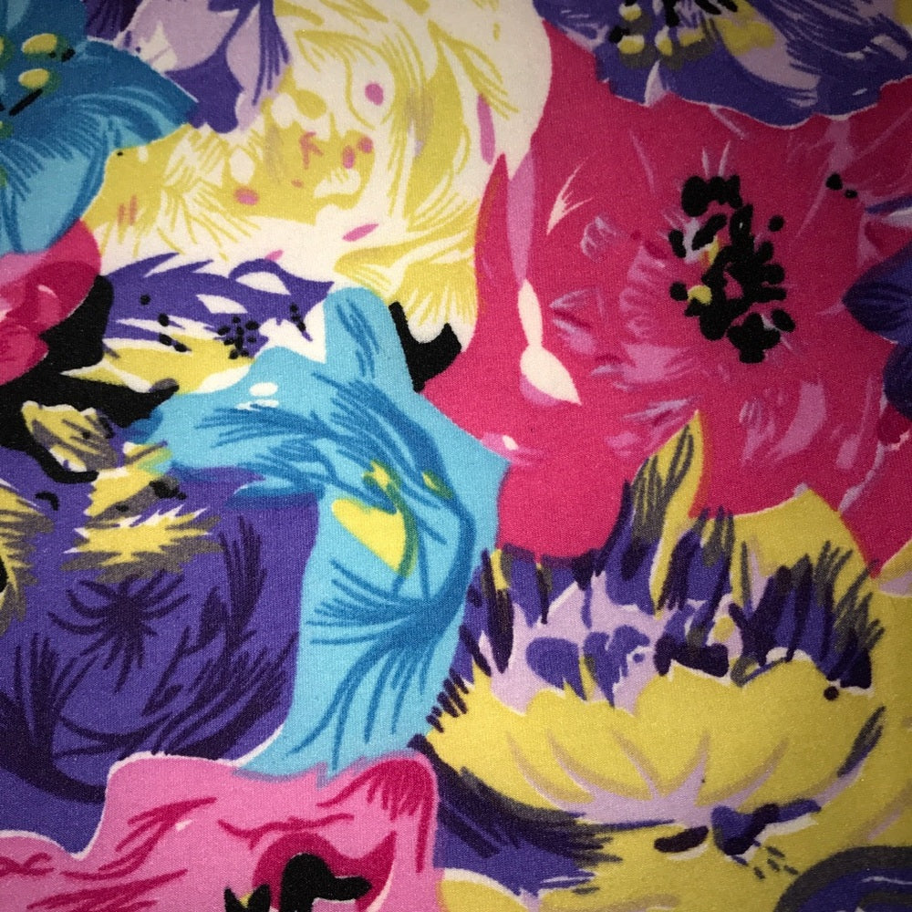 Leggings Petunias Party One Size Buttery Soft New