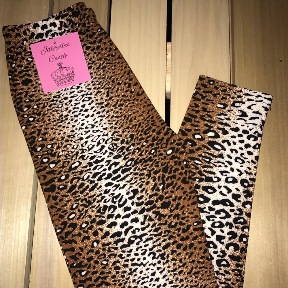 Leggings Hot Cheetah One Size Buttery Soft New
