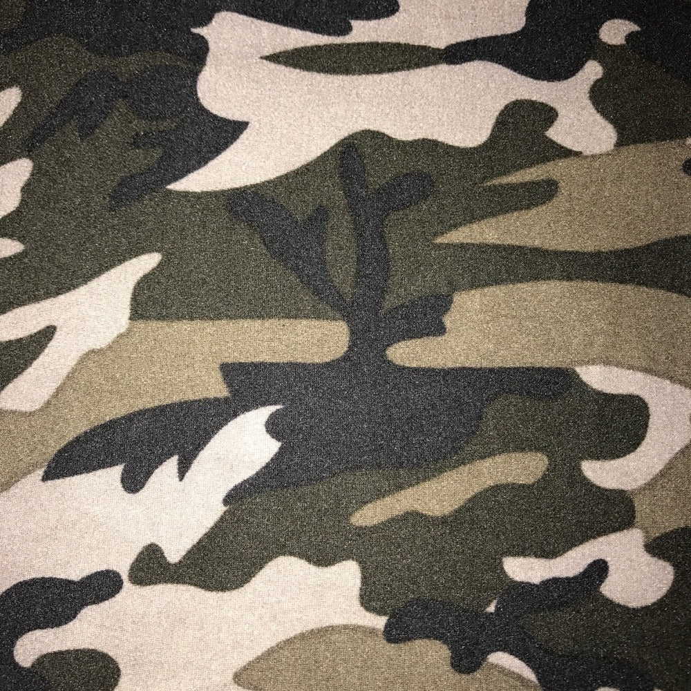 Leggings Black Camouflage One Size Buttery Soft