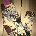 Leggings Autumn Yellow Floral One Size New