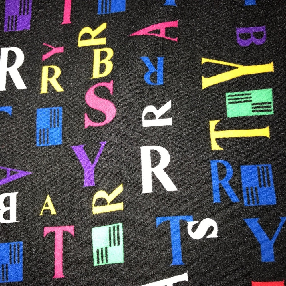 Leggings Alphabet Extravaganza One Size New