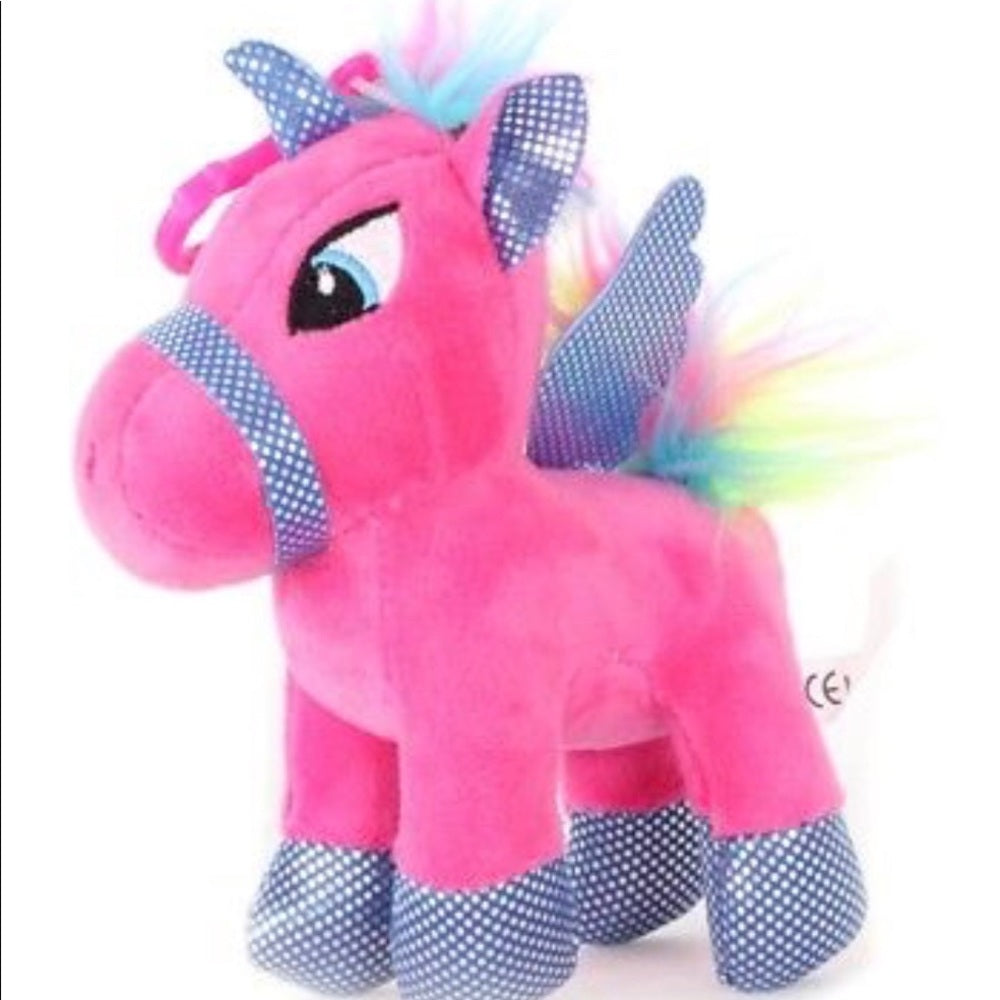 Unicorn Backpack Clip Keychain Pink New With Tags