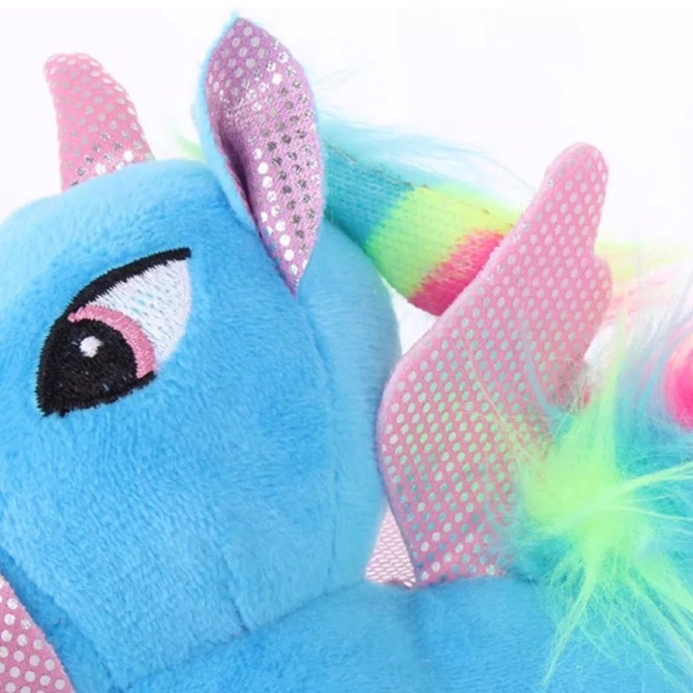 Unicorn Backpack Clip Keychain