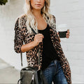 Trendy Animal Print Jacket New With Tags Beige