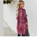 Pink Animal Print Jacket Cover Up Topper New