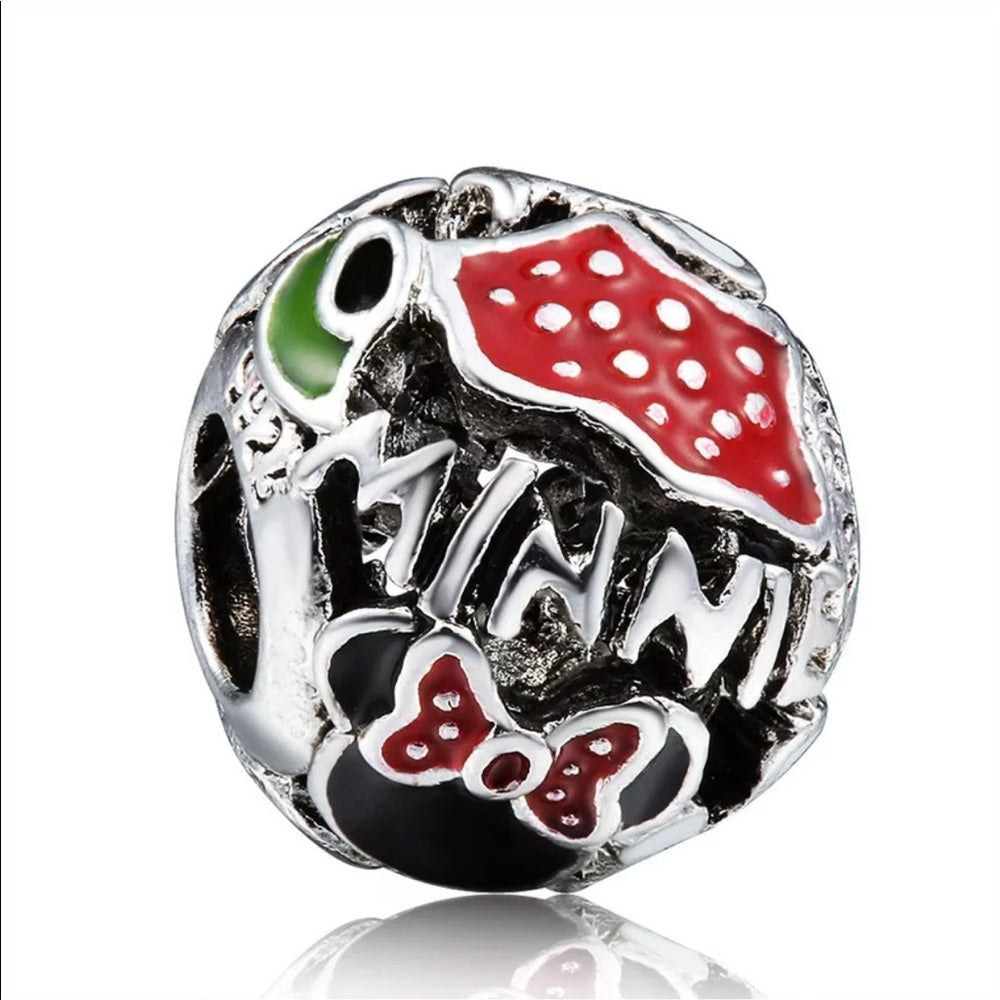 Sterling Silver Minnie Bead Fits Pandora New