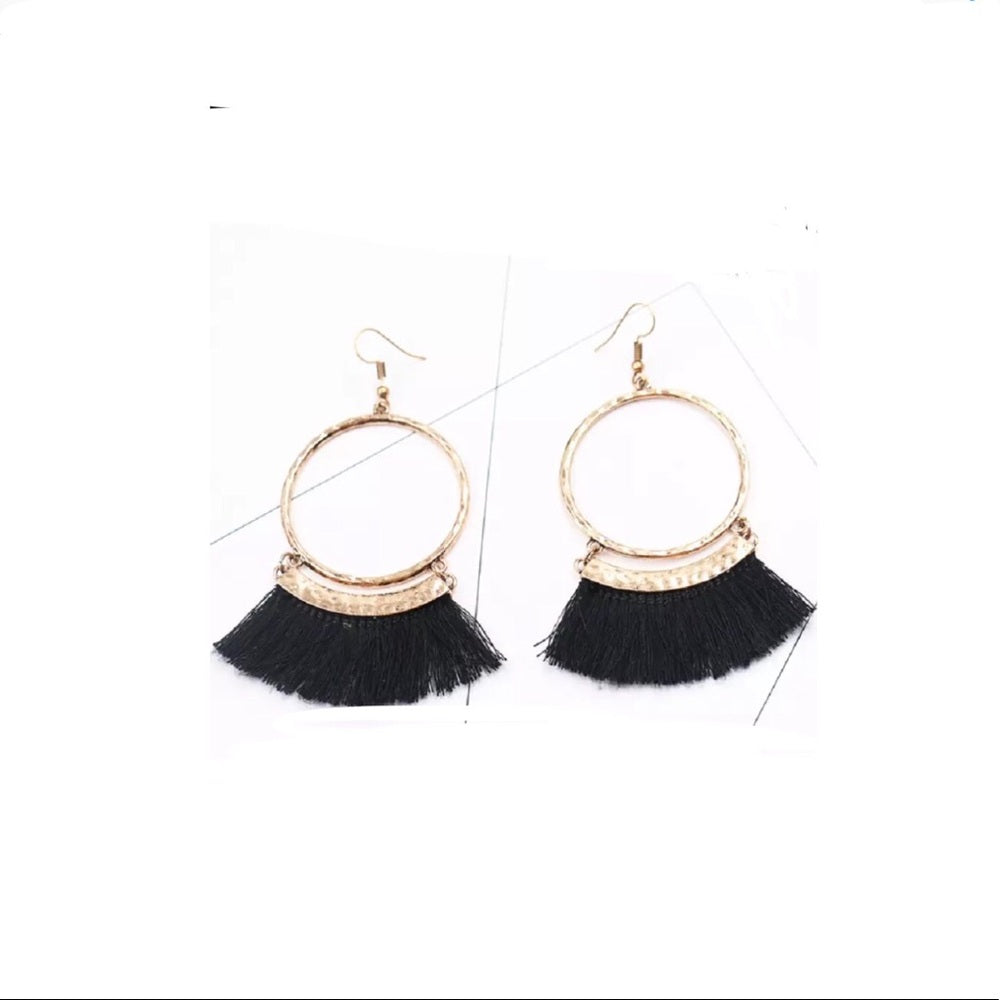 French Tassel Earrings New With Tags