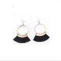 New Orleans Saints French Tassel Earrings New
