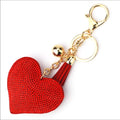 Red Heart Purse Charm Key Chain New With Tags