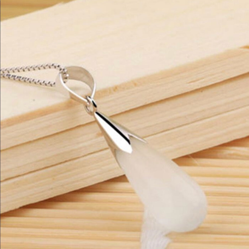 Sugar Drop Sterling Silver Necklace New With Tags