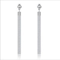 Solid Sterling Silver Tassel Earrings NWT