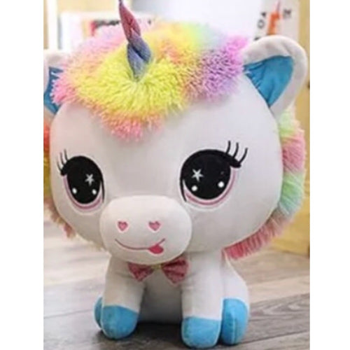 Bluesy Hooves Large Rainbow Unicorn New With Tags