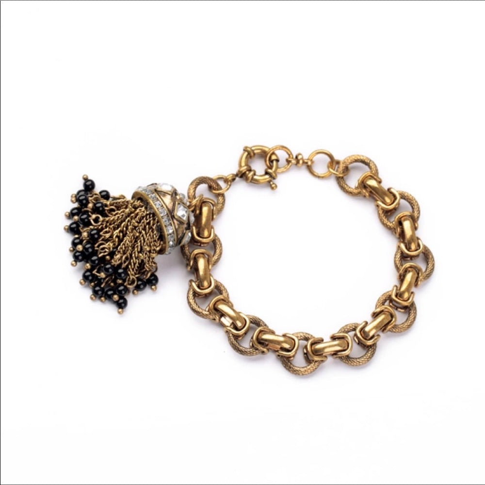 Swarovski Tassel Chain Bracelet New With Tags NWT