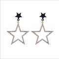Swarovski Star French Drop Earrings New With Tags