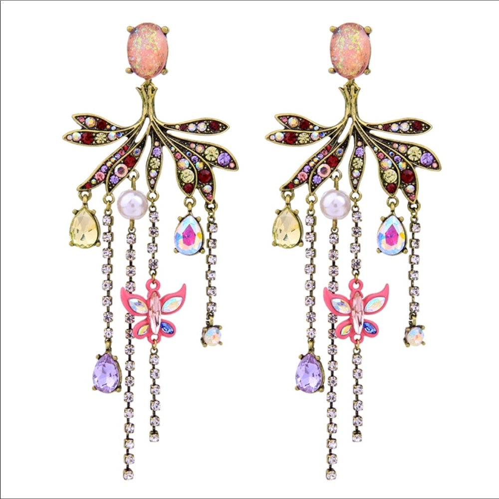 Swarovski Chandelier French Drop Earrings New NWT