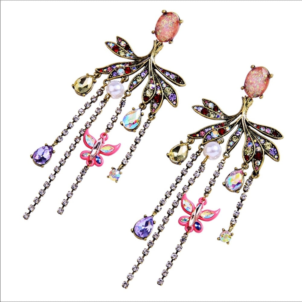 Swarovski Chandelier French Drop Earrings New NWT