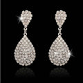 Australian Crystal French Drop Earrings New NWT