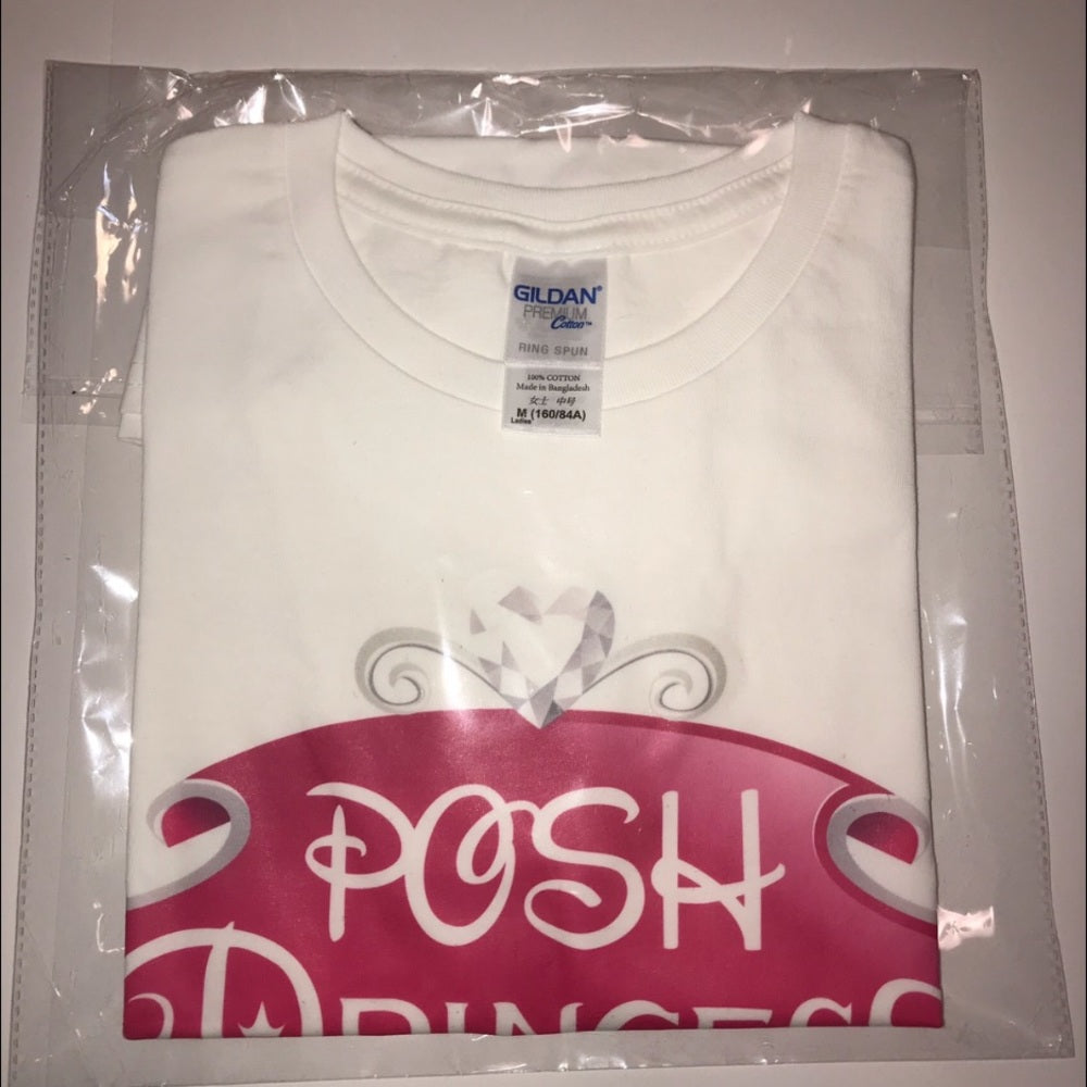 Posh Princess T Shirt Cotton New With Tags NWT