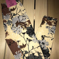 Curvy Plus Leggings Floral Butter Cream New