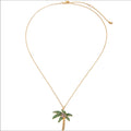 Palmetto Tree Australian Crystal Necklace New