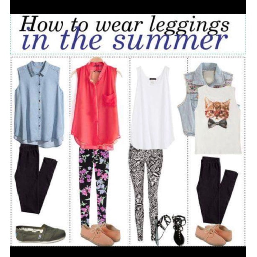 Leggings Skulls Garden Party One Size Buttery Soft
